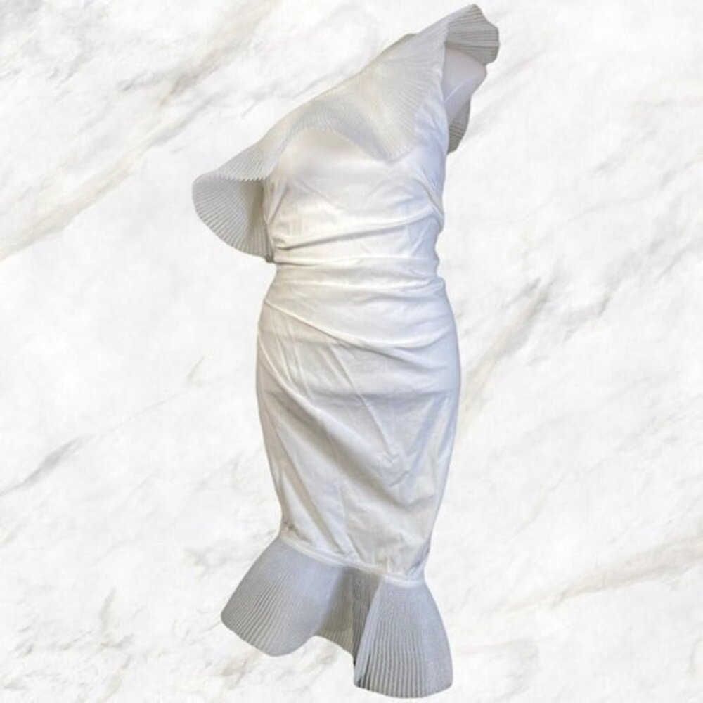 Michael Costello x Revolve Gaya Mini Dress - White
